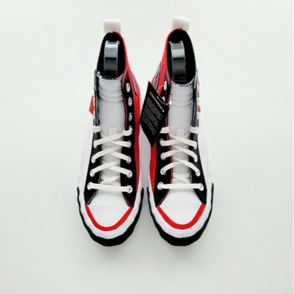 Converse UNT1TL3D Hi White University Red Black Women's 6 - Picture 3 of 6